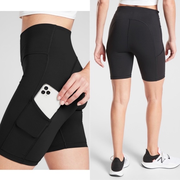 Athleta Shorts Perfect Athleta Bike Shorts Ultimate Stash Pocket 7